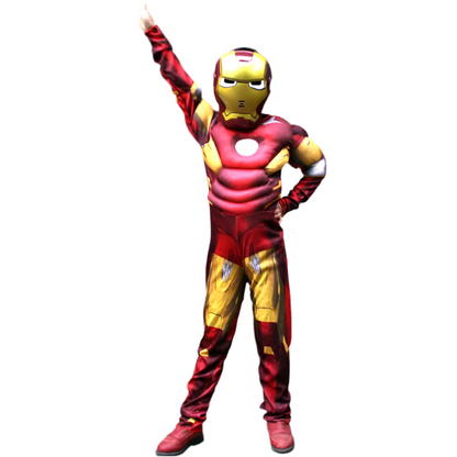 Iron man - Muscle Hero Costume for Kids