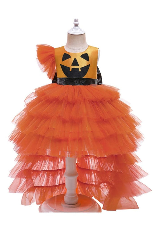 Halloween Pumpkin Luxury Dress