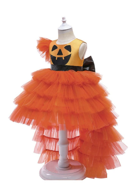 Halloween Pumpkin Luxury Dress