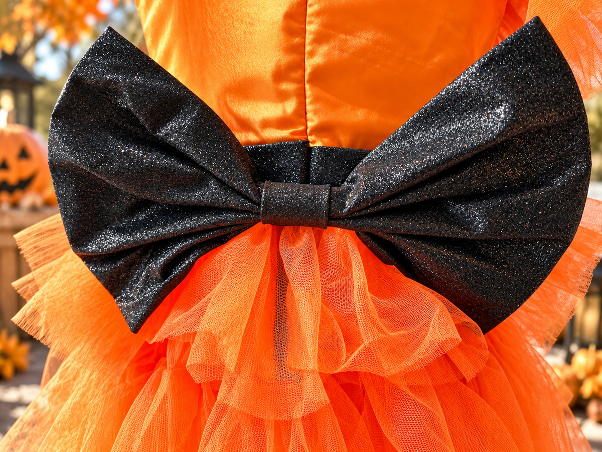 Halloween Pumpkin Luxury Dress