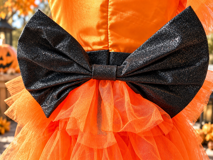 Halloween Pumpkin Luxury Dress