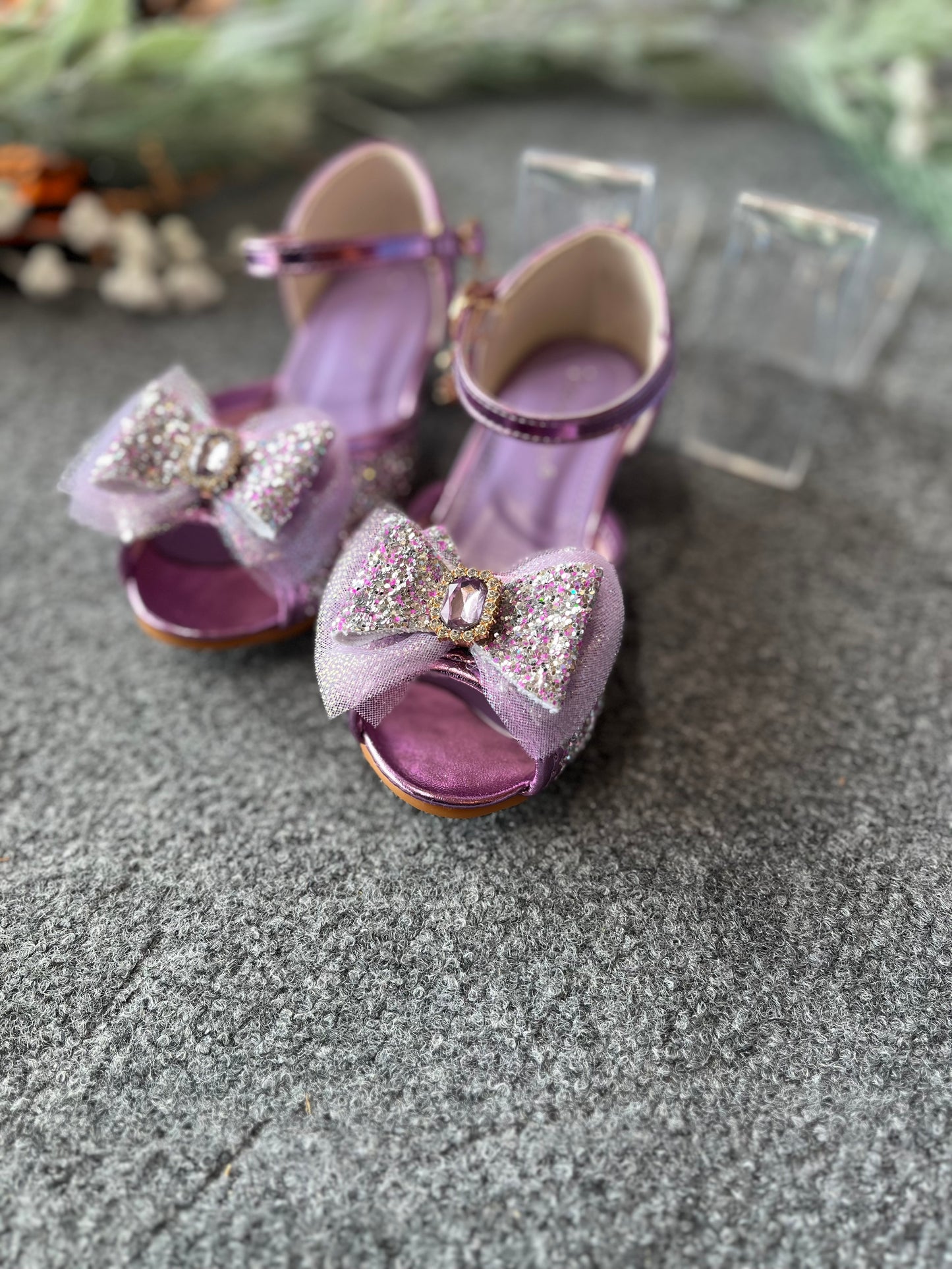 Heled Purple Princess Shoes