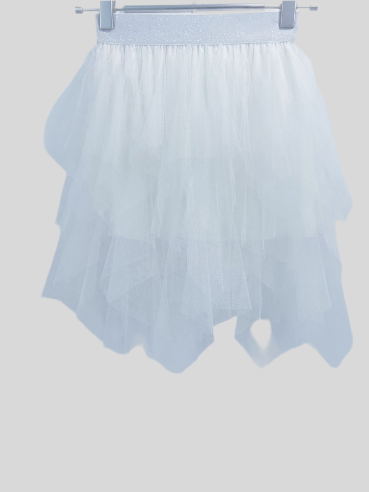 tulle skirt uneven