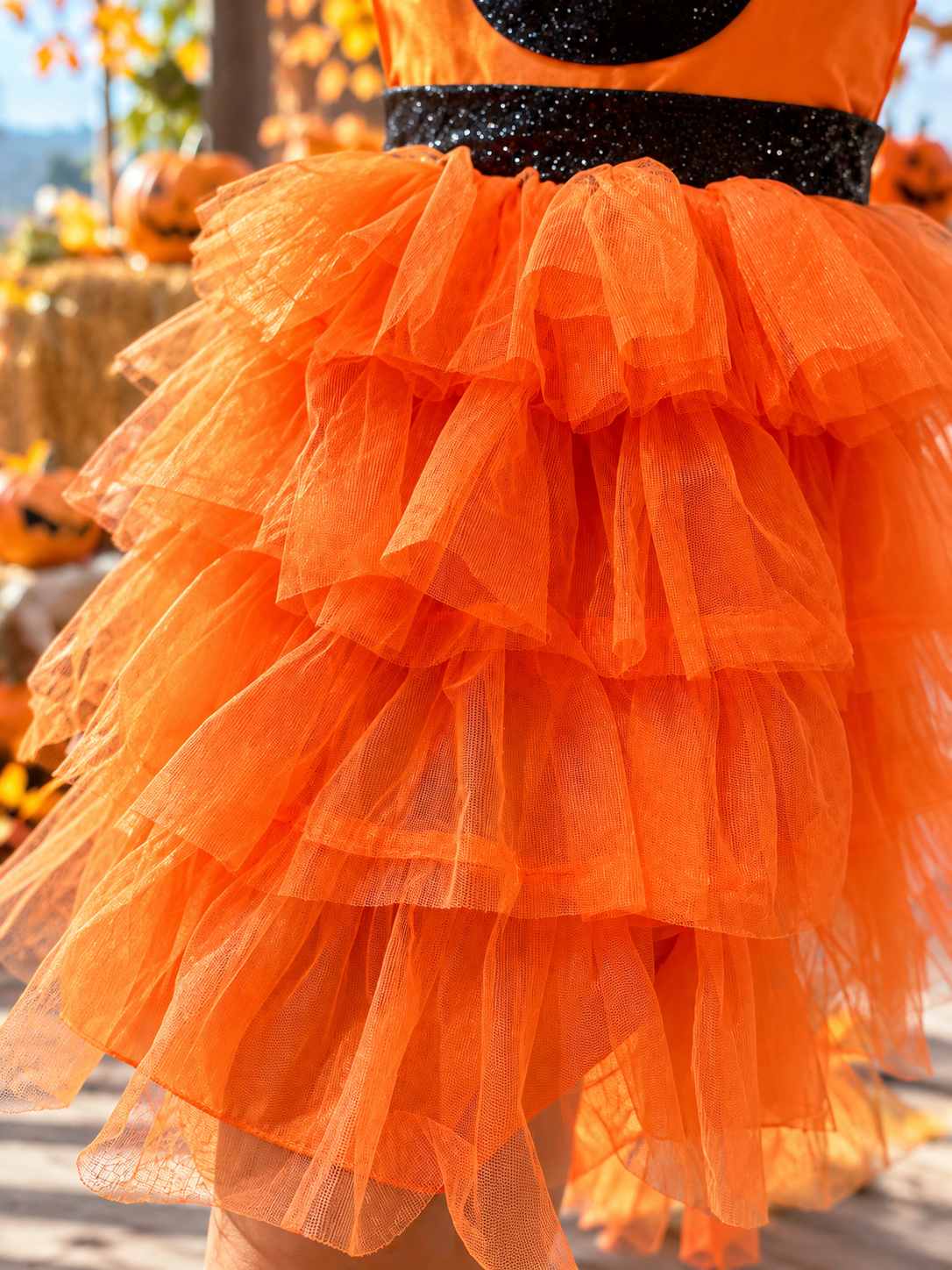 Halloween Pumpkin Luxury Dress