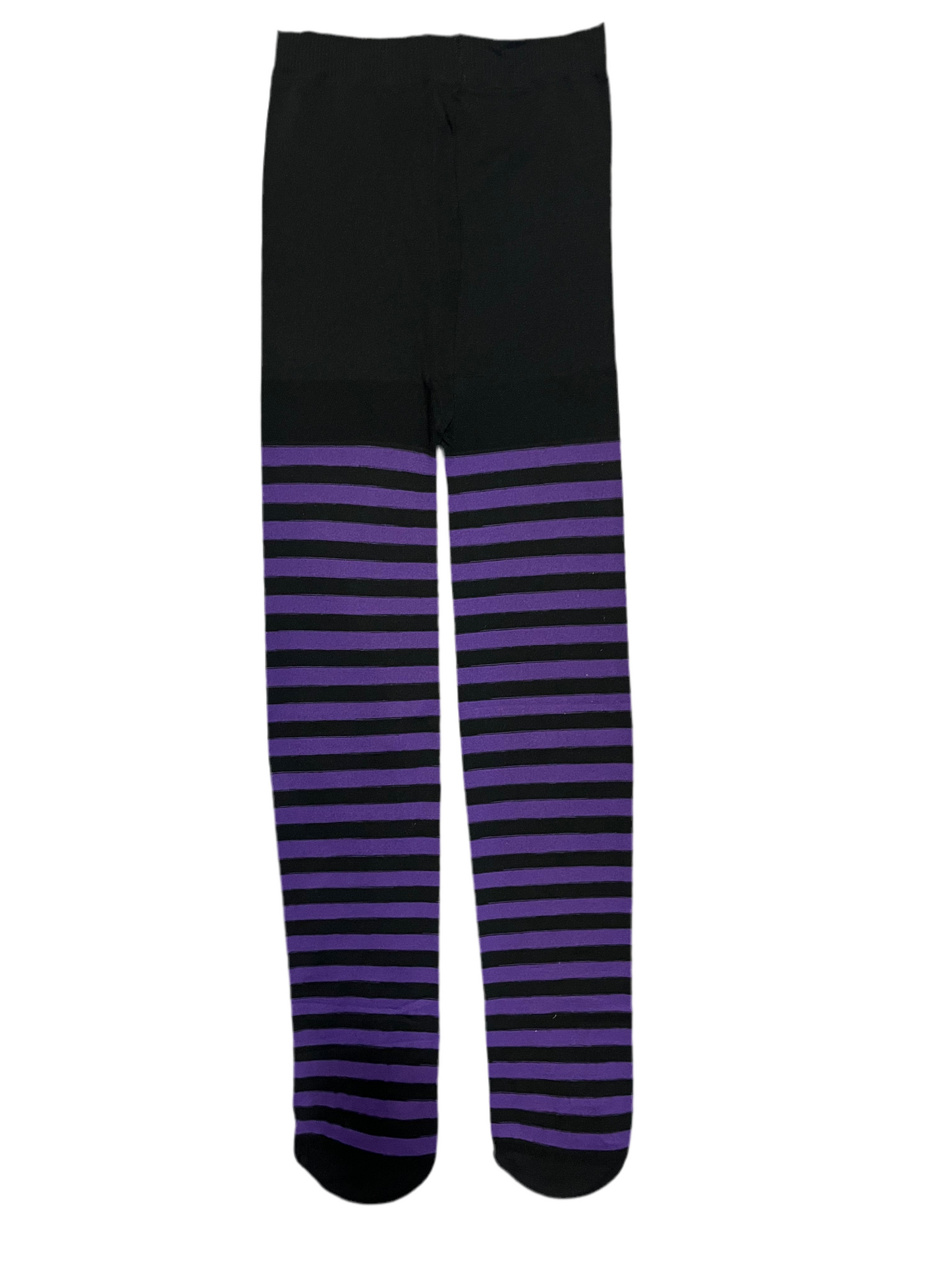 Bicolor striped stockings