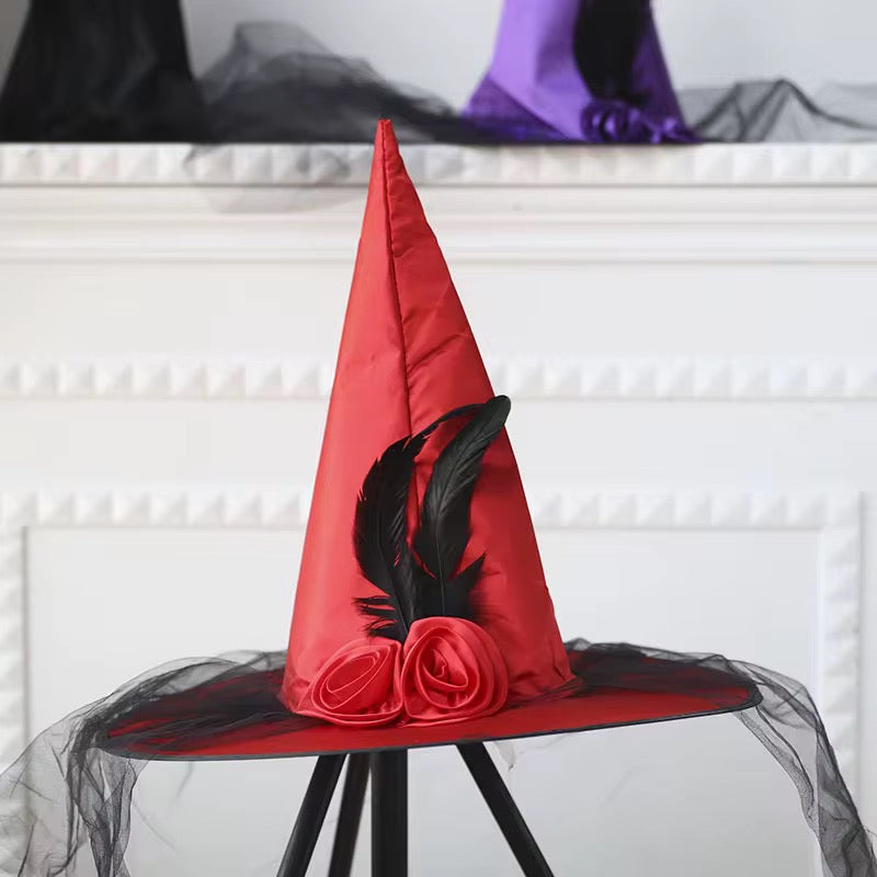 Enchanted Rose Witch Hat