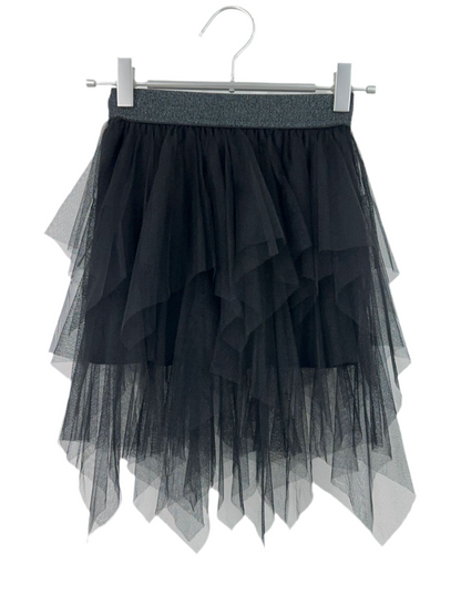 tulle skirt uneven