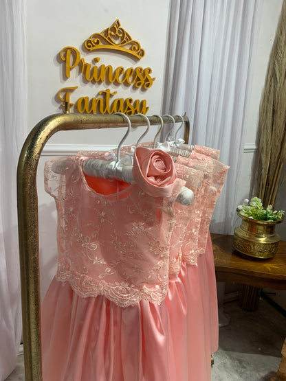 Party dress rose