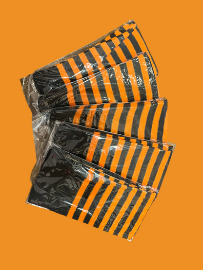 Bicolor striped stockings