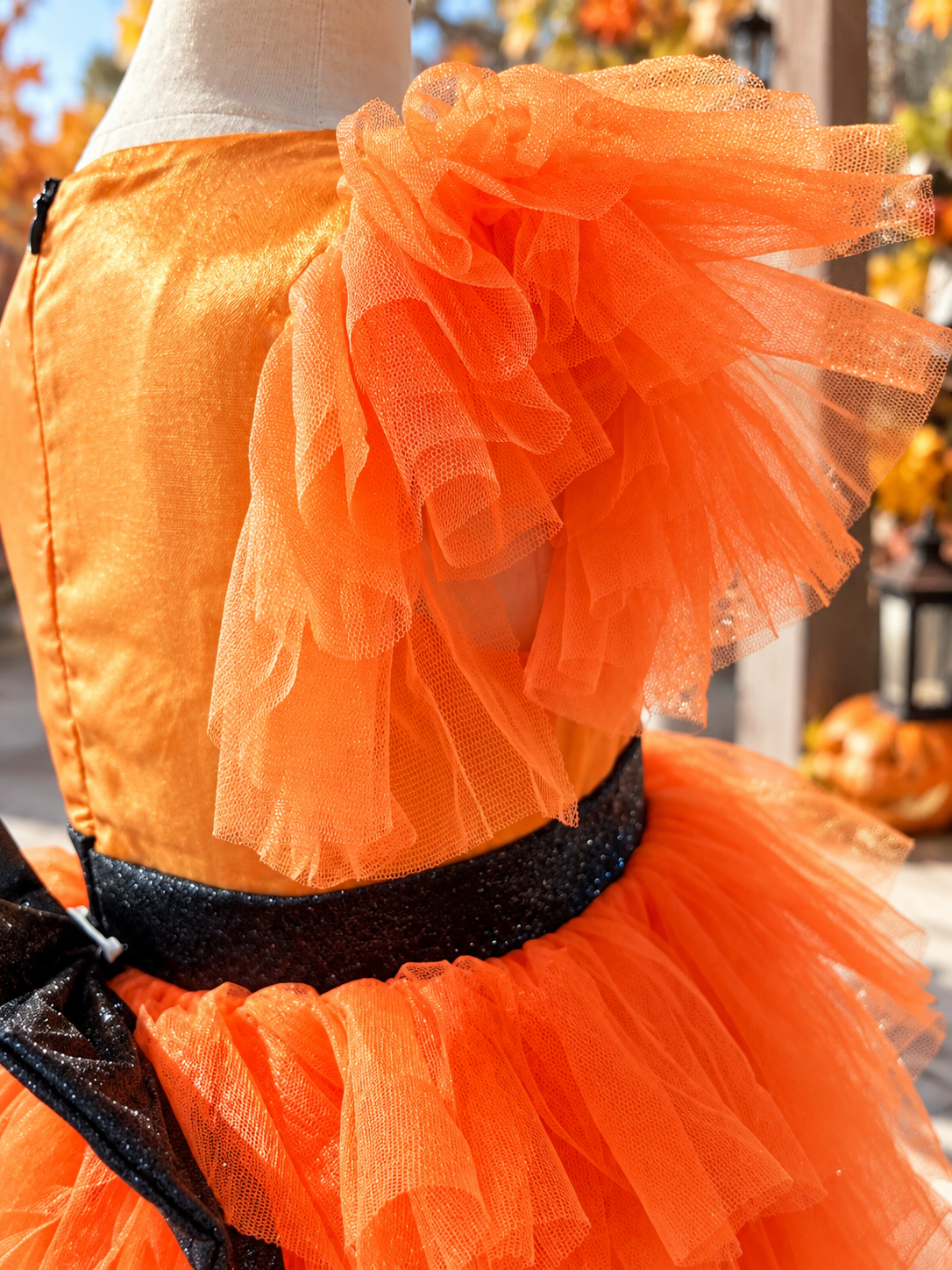 Halloween Pumpkin Luxury Dress