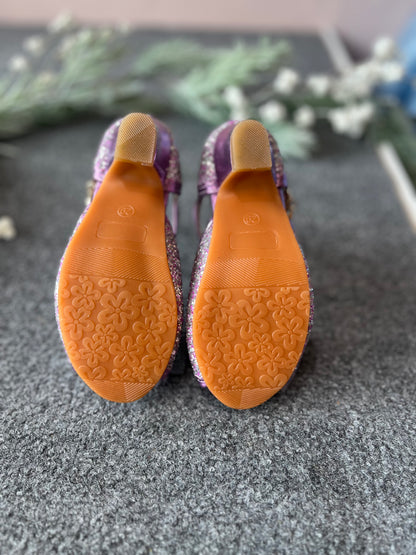 Heled Purple Princess Shoes