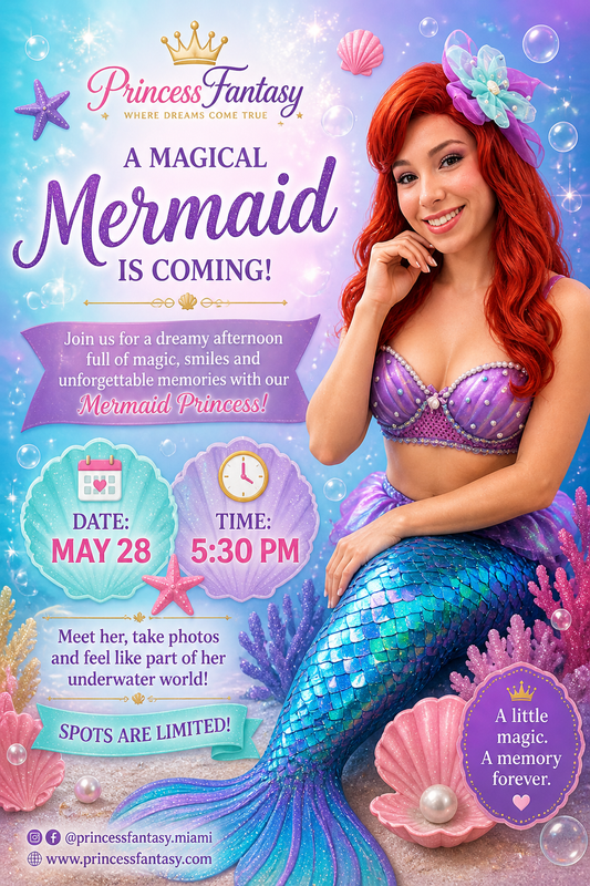Under the sea, Mermaid experience  .