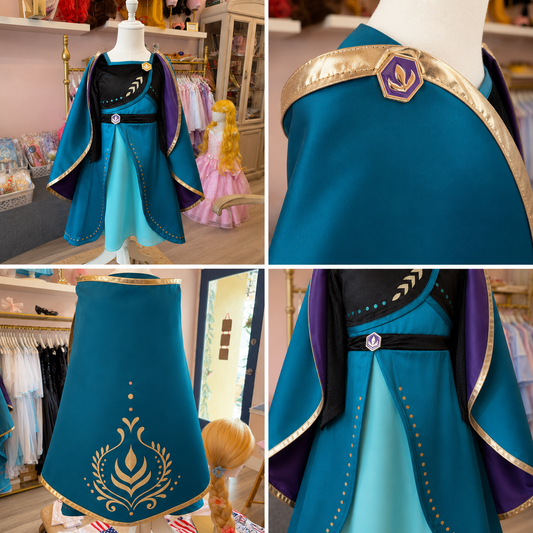 Anna Frozen costumes dress