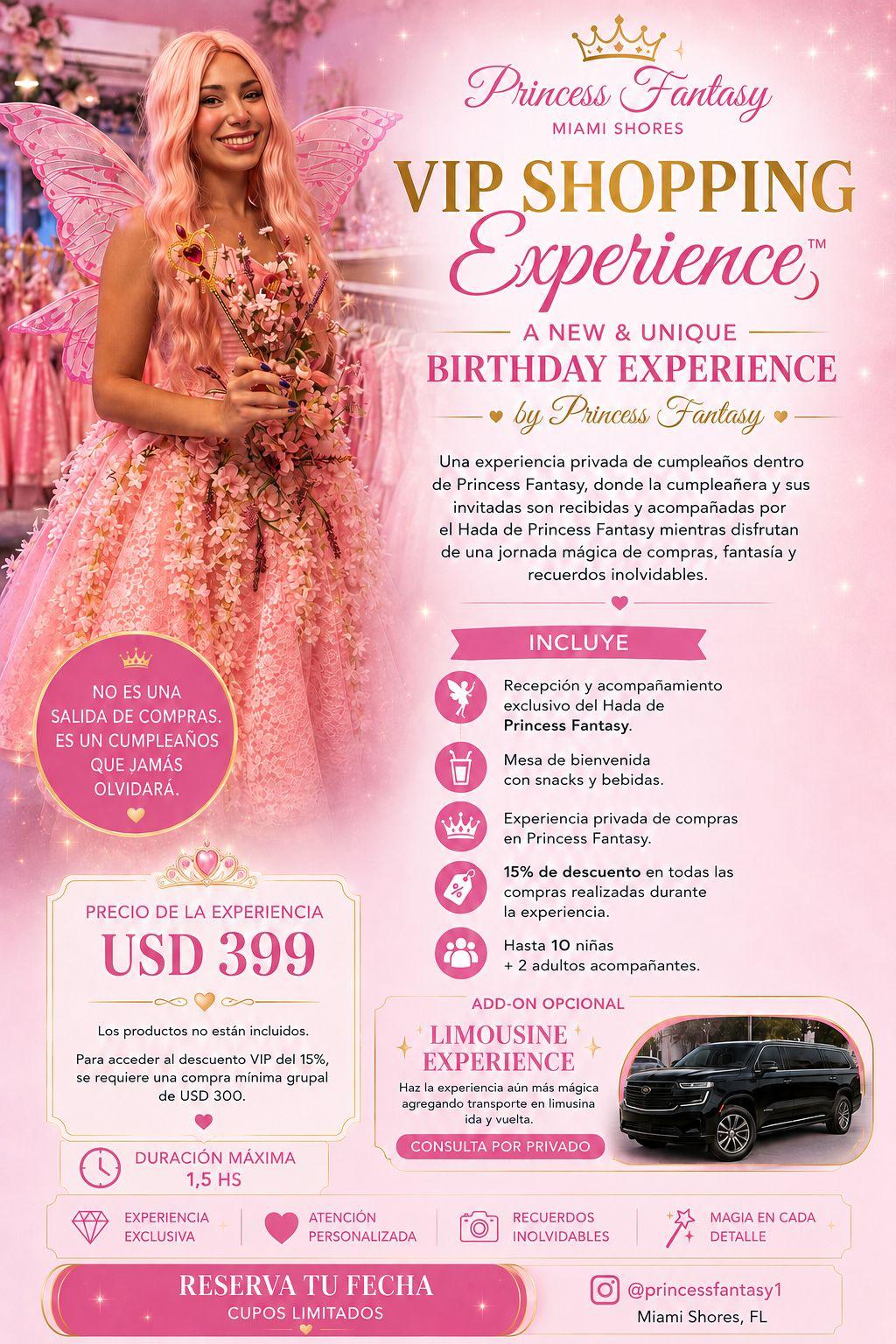 VIP shopping expirience