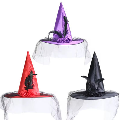 Enchanted Rose Witch Hat