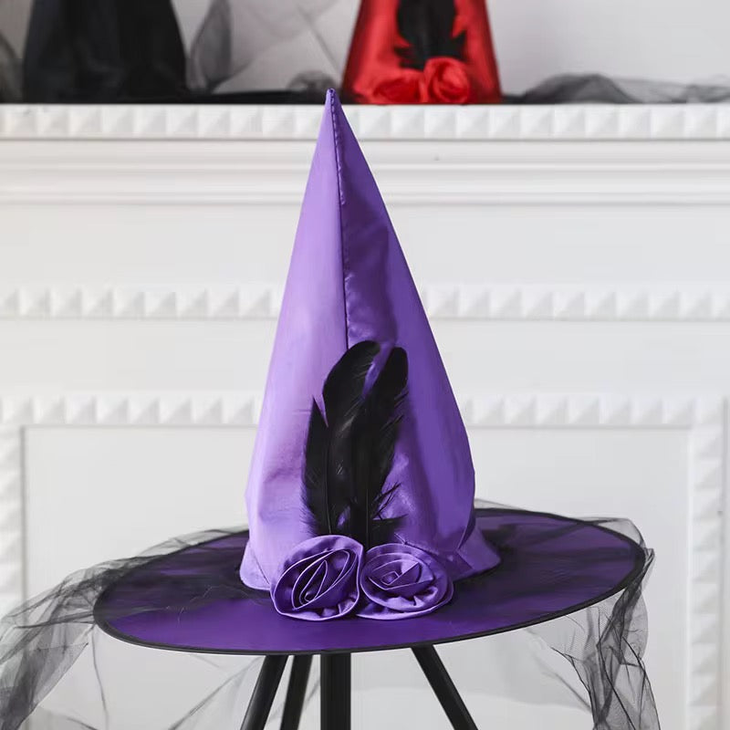 Enchanted Rose Witch Hat
