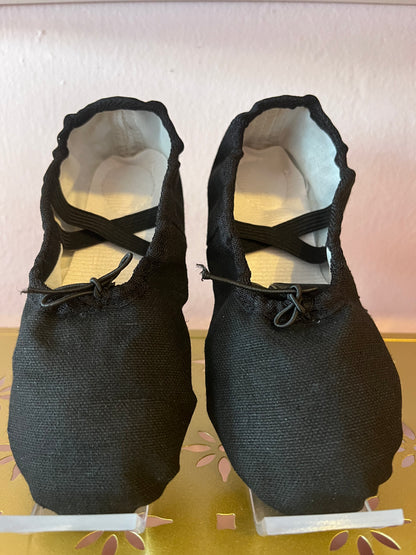 Ballet Shoes black fabric