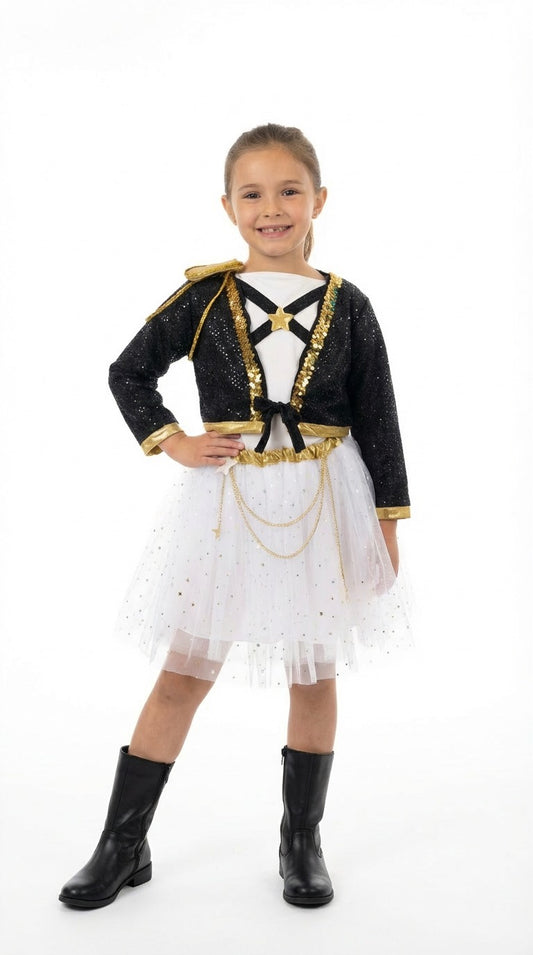 K-Pop Demon Hunters Girls Costume | Handmade | Kids Kpop Outfit | Girls Cosplay Costume | Unique Handmade Dress