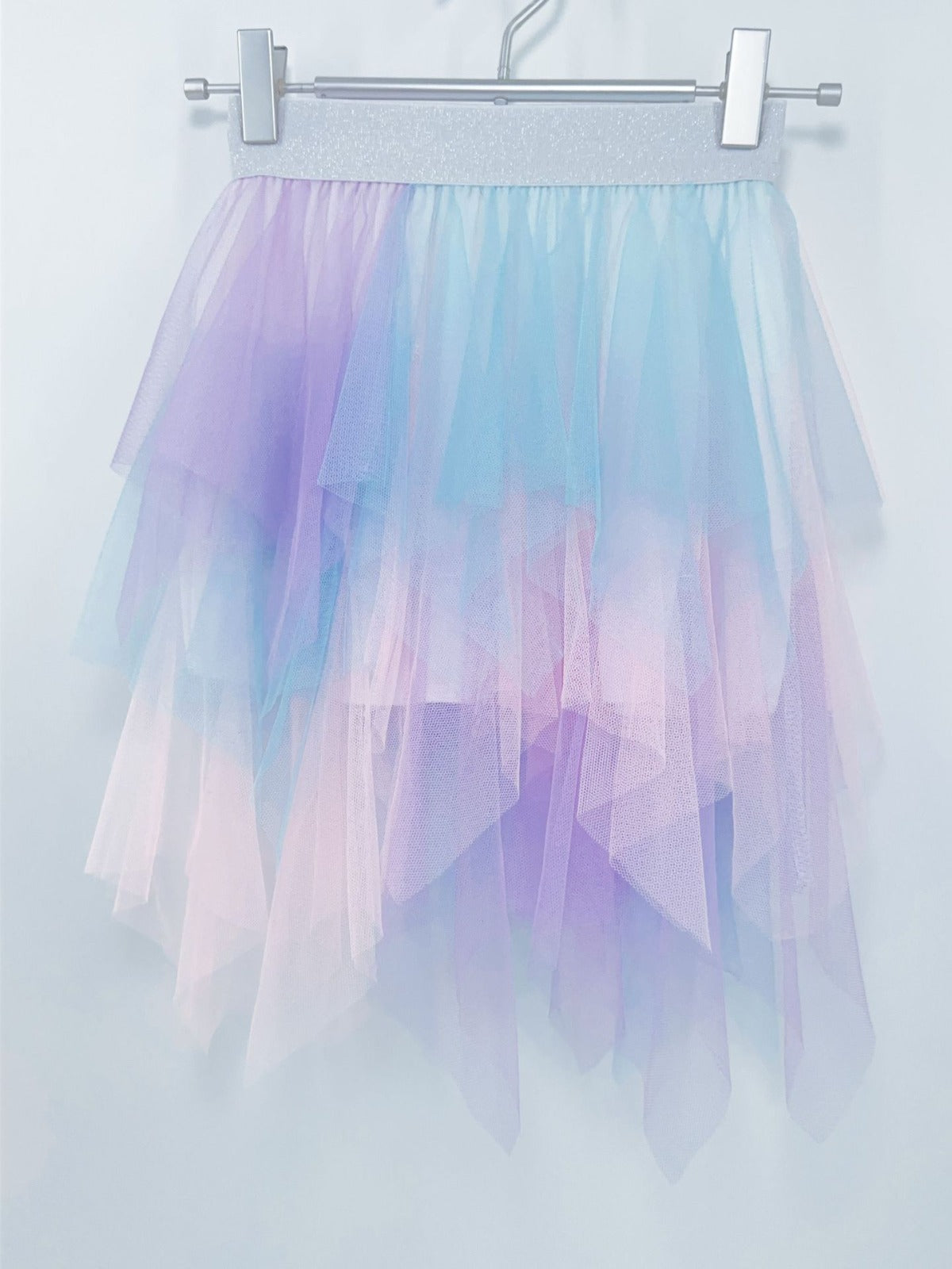 tulle skirt uneven