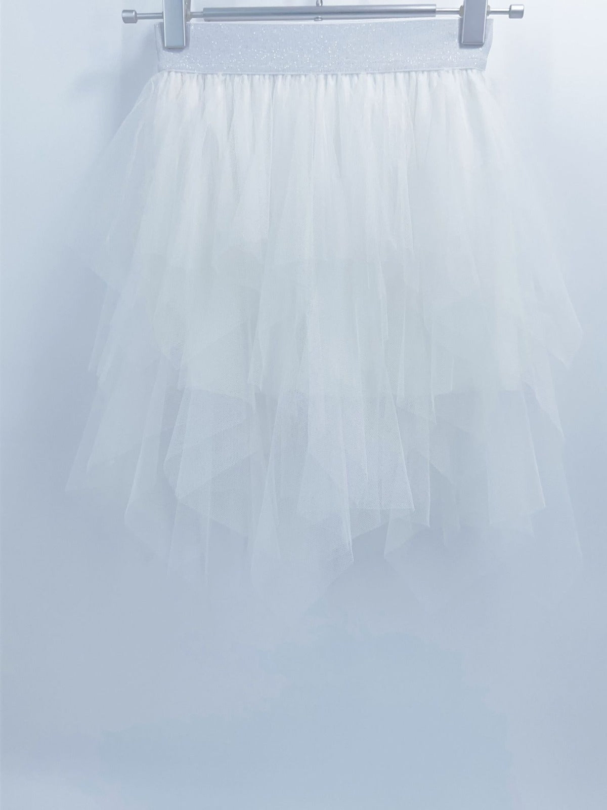tulle skirt uneven