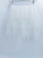 tulle skirt uneven