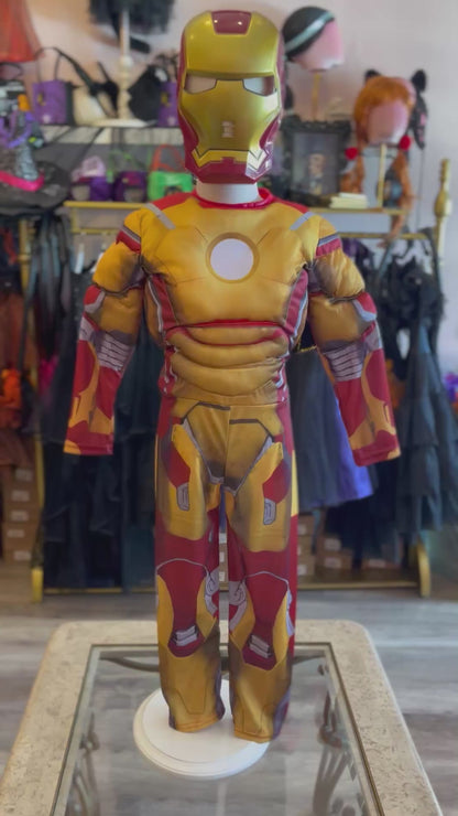 Iron man - Muscle Hero Costume for Kids