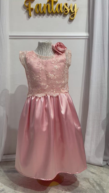 Party dress rose